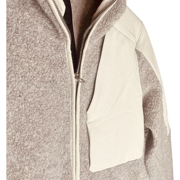 Lululemon | Tundra Trek Wool Blend Hooded Full Zip Jacket Gray Size XS | EUC - Picture 7 of 16